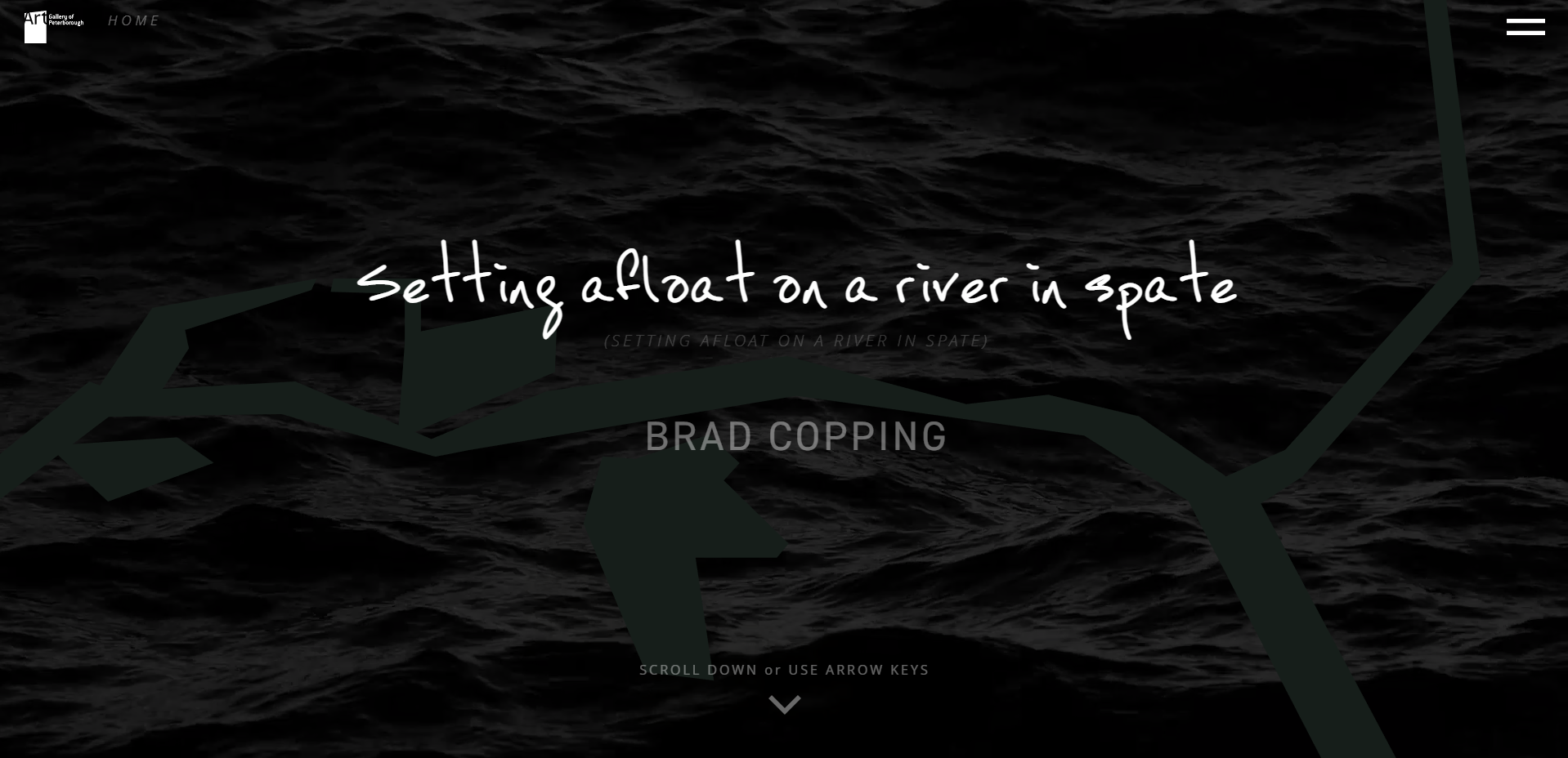 Brad Copping: Setting afloat on a river in spate