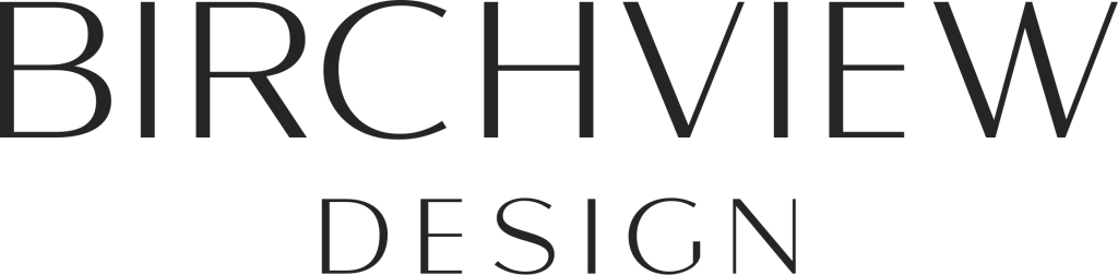 Birchview design logo