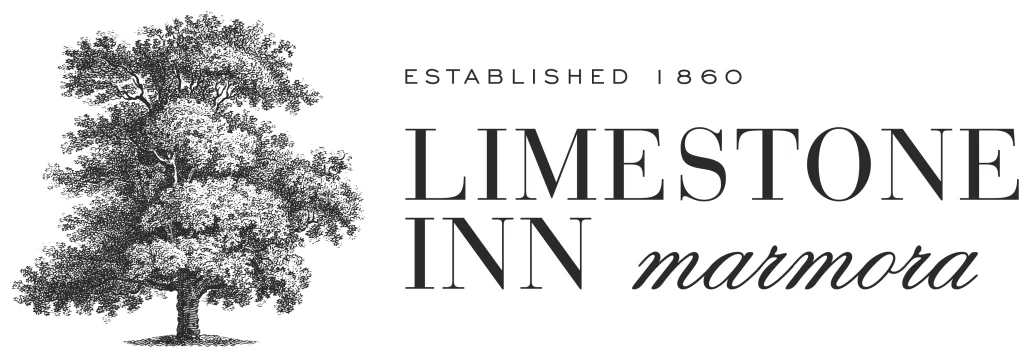 limestone inn logo with tree