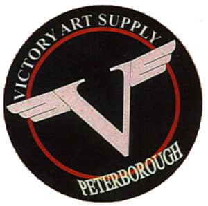 Victory Art Supply logo. Wing graphic.