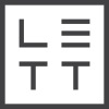 Lett Architects logo. Black letters on a white background.