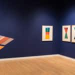 Installation View; Left: Francisco- Fernando Granados; Right: Jack Bush, Collection of the Robert McLaughlin Gallery