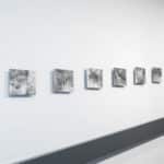 217 (Elephant's Foot) Series, 2015-2017, graphite on gessoed aluminum; installation view