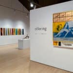 Installation view of Offering, works from the Permanent Collection at the Art Gallery of Peterborough