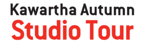 Black and red text that reads: Kawartha Autumn Studio Tour
