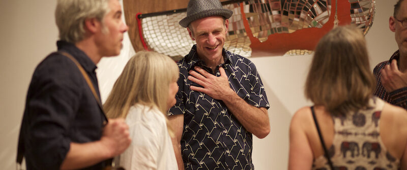 Brad Copping at the Opening Reception of his exhibition