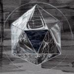 Stan Olthuis, Water, from the series Platonic Solids, 2024, print on Arches paper