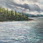 Paul Chester, Paul Chester, The Lake in November, 2023, oil on canvas KAST2024